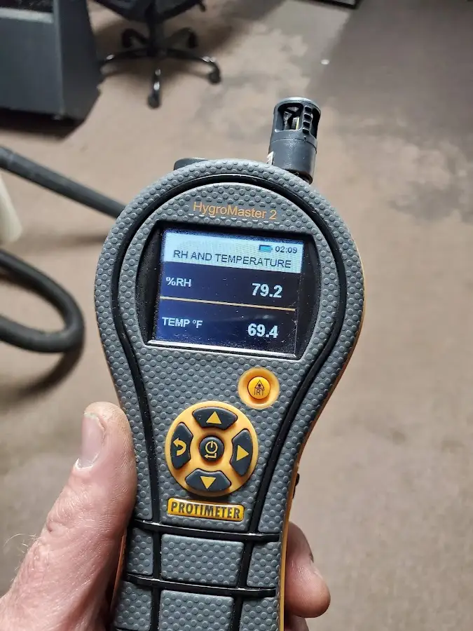 Moisture meter humidity assessment for Fire & Smoke Damage Restoration in Orland